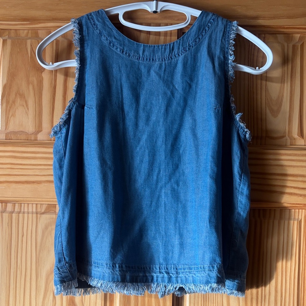 Thread & Supply Blue Denim Button-Up